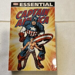 Marvel Essential Captain America Vol. 1‎ Marvel Comic Books Graphic Novel